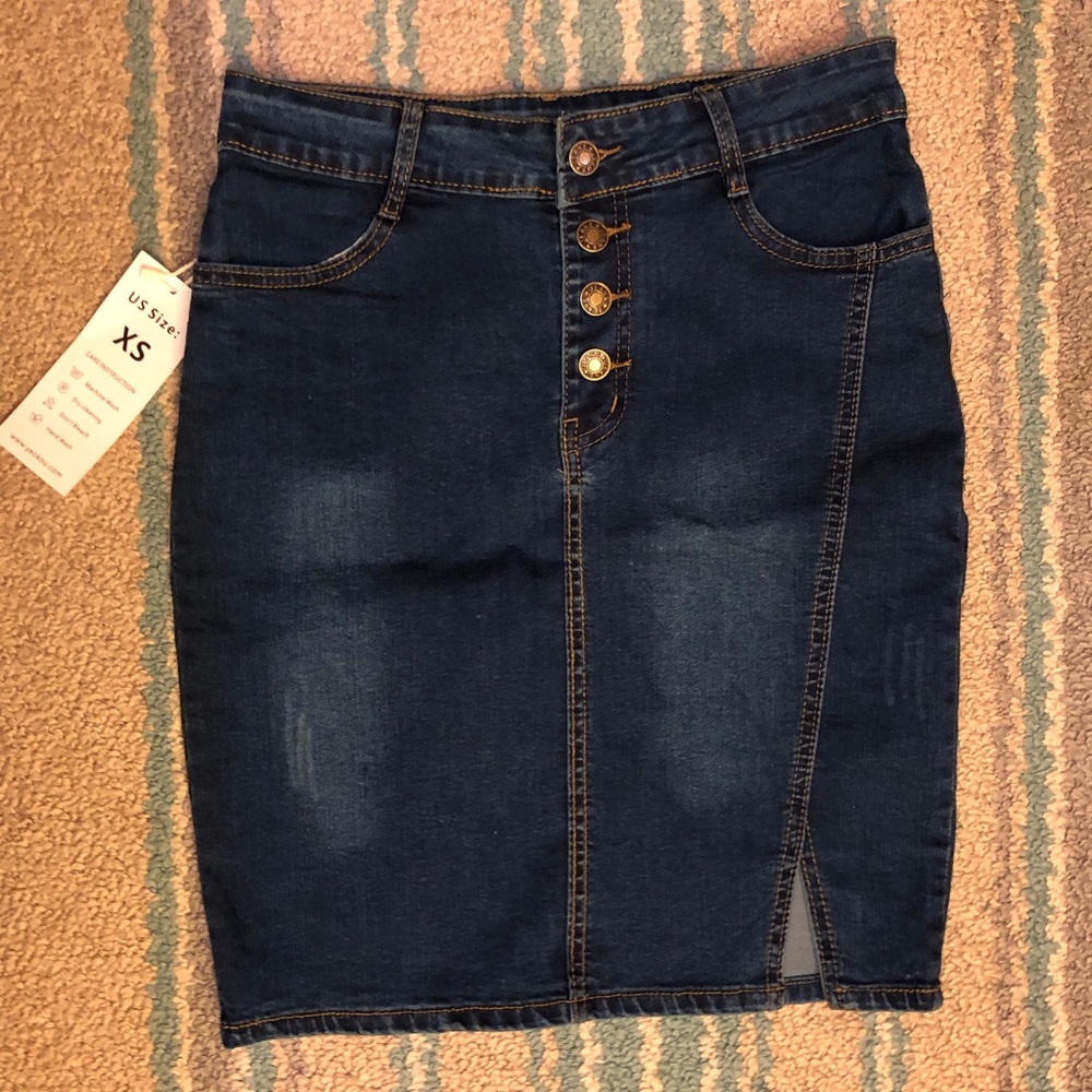 Denim Skirt